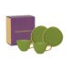 URBAN NATURE CULTURE Good Morning Cappuccino mug & saucer set, set of 2 Evergreen sprig