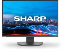 Sharp MultiSync EA241W computer monitor 61 cm (24") 1920 x 1200 Pixels Full HD LCD Zwart