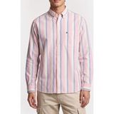 Tommy Hilfiger Heritage Oxford Icon Rose Petal/multi Stripe Taille: S | Casual Hemden Outlet | Herren | Rosa