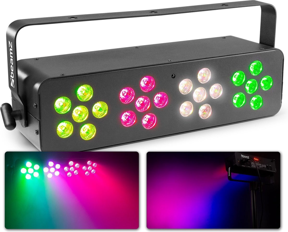 BeamZ DJ Bank 244 RGBW RGBW-lichteffect 24x 4 Watt LED’s