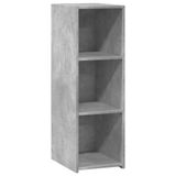 vidaXL Dressoir 30x41x93 cm Bewerkt Hout Betongrijs