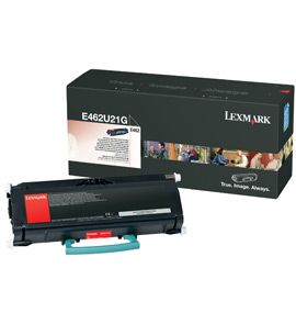 Lexmark E462 - Tonercartridge - Zwart - 18.000 Pagina's