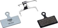 BBB Cycling DiscStop Coolfin Spare Pads - Plaquettes de frein pour vélo - Kit de remplacement (sans ailettes de refroidissement) pour freins à disque Shimano - BBS-56CP