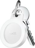 Hoco, Tracker voor sleutels en tassen compatibel met Find My iOS en Find My Device Android, Wit
