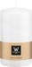 Wiedemann Bougie cylindrique/bougie pilier - blanc - 12 x 6 cm - 33 heures de combustion