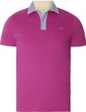 Jan Vanderstorm heren Poloshirt DANHY Korte mouw Katoen Roze Plus Size 52/54