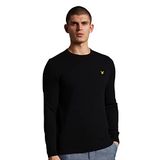 Lyle & Scott Lyle and Scott Pullover Merino Zwart Heren Maat S Regular-fit