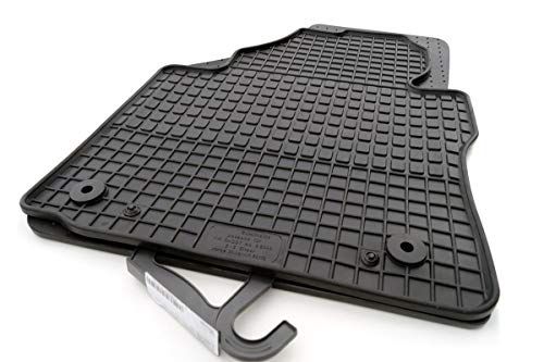 Rubber Mat Caddy 1 2 Onderdelen Front Rubber Vloermatten Originele Kwaliteit, Zwart