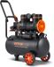 Vevor 1450W Olievrije Compressor 24L 70dB