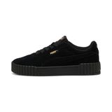 Puma Carina 3.0 SD damestrainers leren schoenen 400721 01 Black-Gold