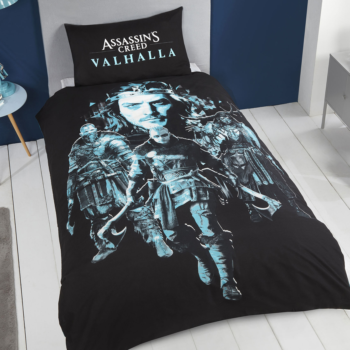 Dreamtex Dekbedovertrek Valhalla - Eenpersoons - 135 x 200 cm - Poly-cotton Merchandise
