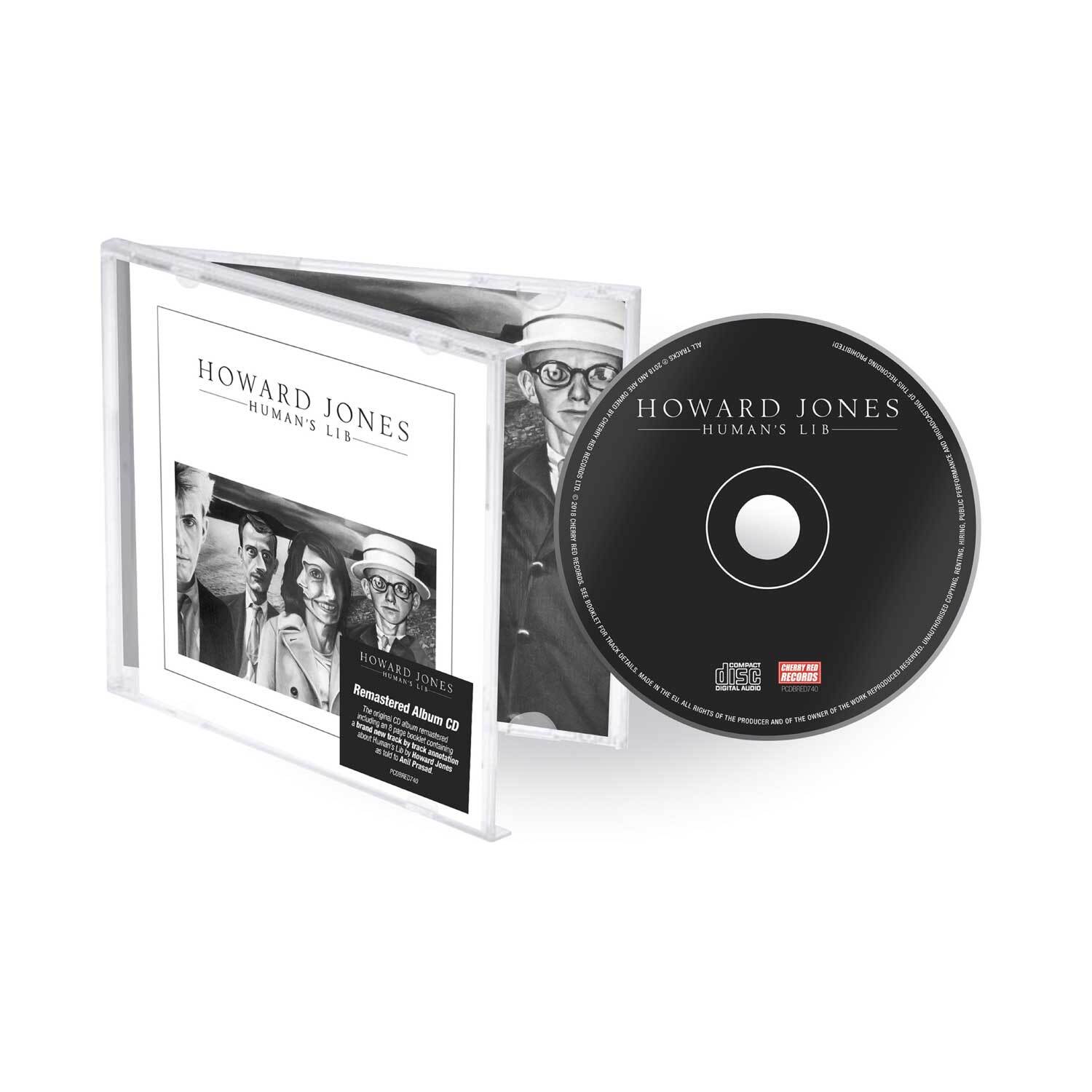 Cherry Red Records Howard Jones: Human’s Lib, Remastered & Expanded Edition