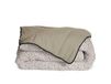 Bleu Calin Othon 140x200cm Beige Rosé/Beige Seigle Printed Couette Chaude 350g/m² Microfibre Fabriqué en France Certifié Oeko-Tex