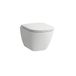 Laufen Lua cuvette murale 36x49x34.5cm compacte sans bride sans traitement anticalcaire Céramique Blanc H8200830000001