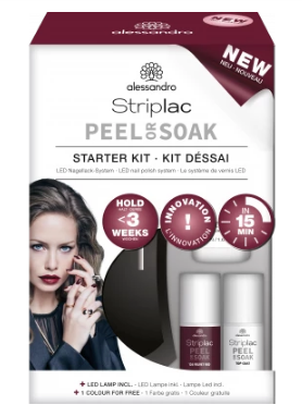 Alessandro Striplac Peel or Soak Starter Set - 48-400