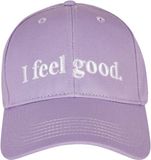 Cayler & Sons Feelin Good Curved Baseball Cap Pastelpaars/Wit
