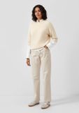 s.Oliver Jeans-Hose KAROLIN W46 X L32 Lichtbeige