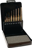 Promat/Tecwerk Set drevels | 8 delig 0,9-5,9 | met geleidehuls | metalen cassette - 4000812099