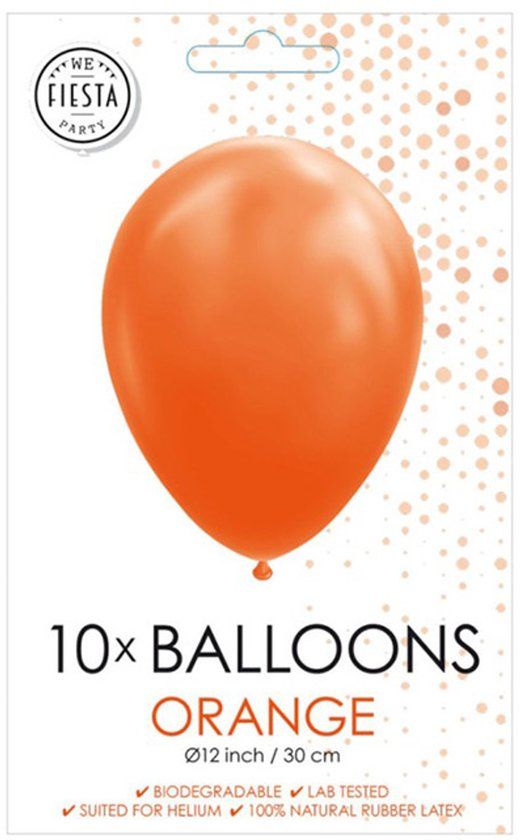 Top1Toys Globos 10x Ballonnen Oranje