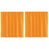 VidaXL Gordijn & Overgordijn Oranje Polyester 1400 mm