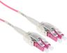 ACT 7 meter Multimode 50/125 OM4 Polarity Twist patchkabel met LC connectoren
