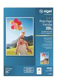 SIGEL IP711 InkJet fotopapier A4, 50 vellen, hoogglanzend, wit, 200 g