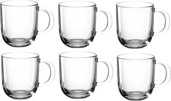 Leonardo Modena theeglas - 400 ml - 6 stuks