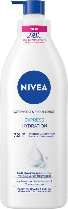 NIVEA Express Bodylotion met Pomp - 400 ml