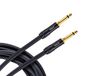 ORTEGA MUTEplug OTCIS-20 instrumentenkabel 1/4" recht/recht - zwart pvc 6m/0,75q