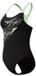 Speedo Medley Logo Medalist 1 Piece Dames Sportbadpak - Zwart/Groen - 38