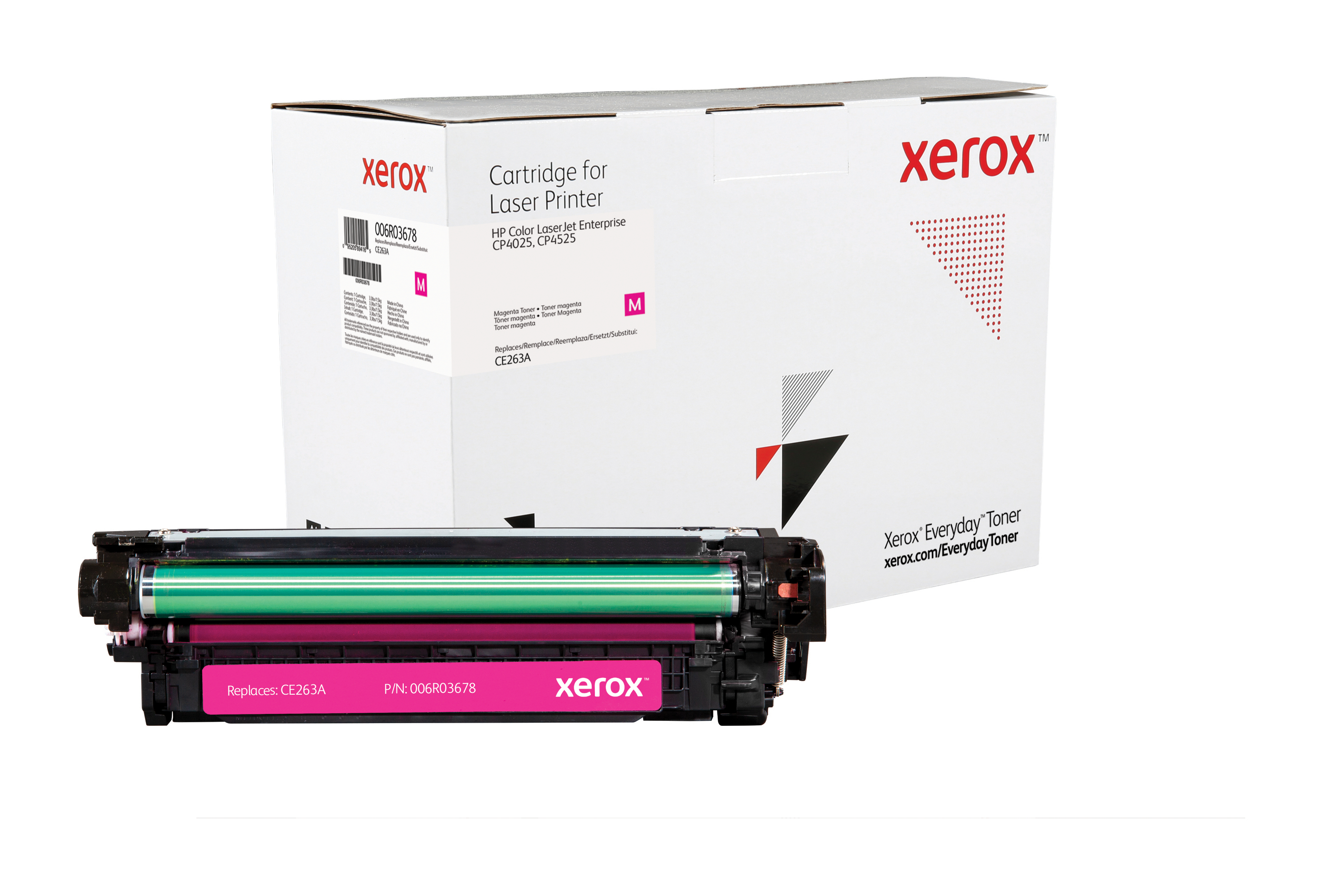 Xerox Everyday Magenta Toner vervangt de HP 648A (CE263A)