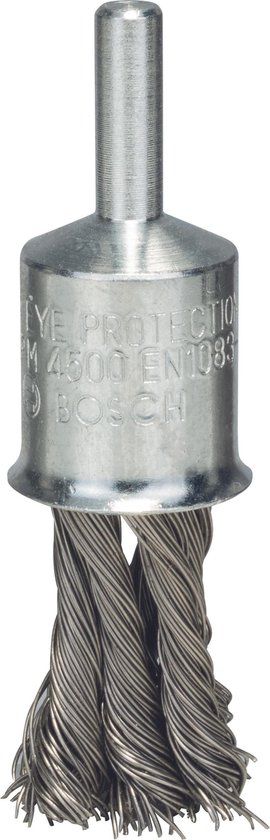 Bosch Accessoires Bosch 6MM PENSEELBORSTEL 20 VLECHT 0.35 INOX