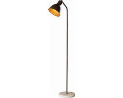 Loberon Vloerlamp Mockville zwart/wit