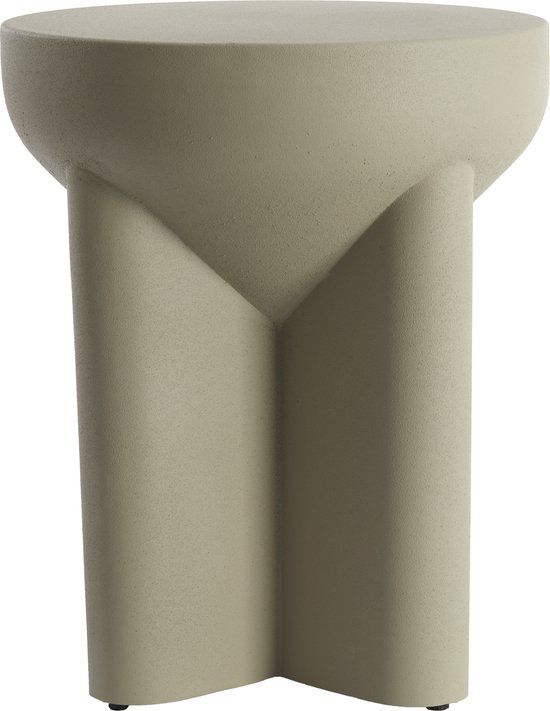 Light & Living Bijzettafel Mikado - 36cm - Mat Lichtgrijs