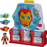 Hasbro Marvel Iron Man and His Awesome Friends Hall of Armor Speelset