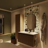 HOFTRONIC 3x Lugo LED inbouwspots trimless – Zwart Aluminium – 5W – 450lm – 2700K Warm Wit – Dimbaar – Kantelbaar – IP65