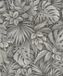 Botanica Jungle Behang Bladeren Vliesbehang Grijs 0,53 x 10,05 M