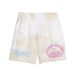 PUMA Short de basket décontracté What The Fun Unisexe, Accessoires, Blanc, S