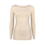 Nur Die Licht & Warm shirt met lange mouwen met kasjmier bovendeel