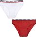 Levi's Kids Sportswear Elastic Slips 2 Pack Red, White 6 Years Girl