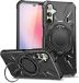 Selected by GSMpunt.nl Samsung Galaxy A55 Hoesje MagSafe Magnetische Ring Stand Zwart
