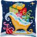 Vervaco Kruissteekkussen kit - 40 x 40cm - Kerst - Arrenslee