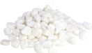 Gerimport Kiezelsteentjes - 2x - wit - zakje 550 gram - 2-4 cm - decoratie steentjes