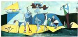 Your Decoration B.V. Kunstdruk Pablo Picasso - La joie de Vivre 100x50cm
