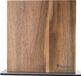 Bloc à couteaux magnétique sans marque sans couteaux - Acacia double face