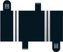 Scalextric - Short Straight 78 Mm X 2 (Sc8236)