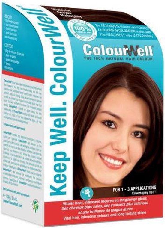 Colourwell haarkleuring Mahonie 100 gr