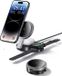 USAMS Chargeur inductif 3-en-1 15W pour Apple Watch-Téléphones Version pliable