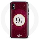 Maniacase Hoesjes voor iPhone XS max harry potter route 9 3 4