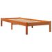 VidaXL Bedframe zonder matras massief grenenhout wasbruin 90x190 cm